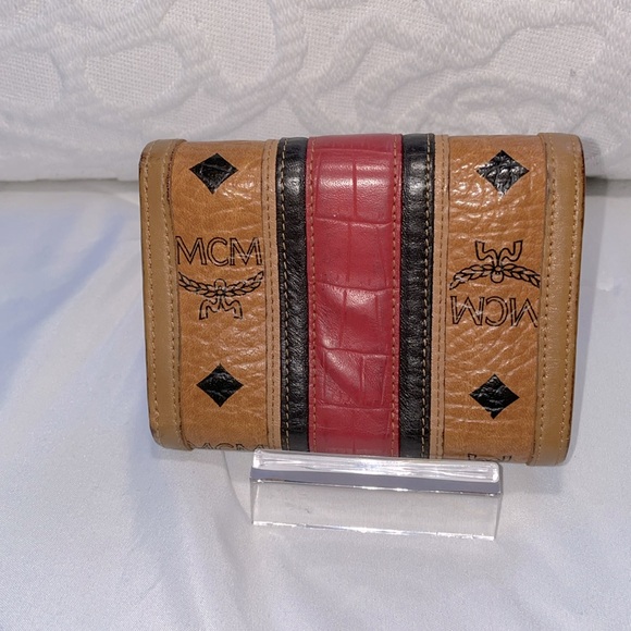 MCM Visetos Short Trifold Wallet - Picture 2 of 14
